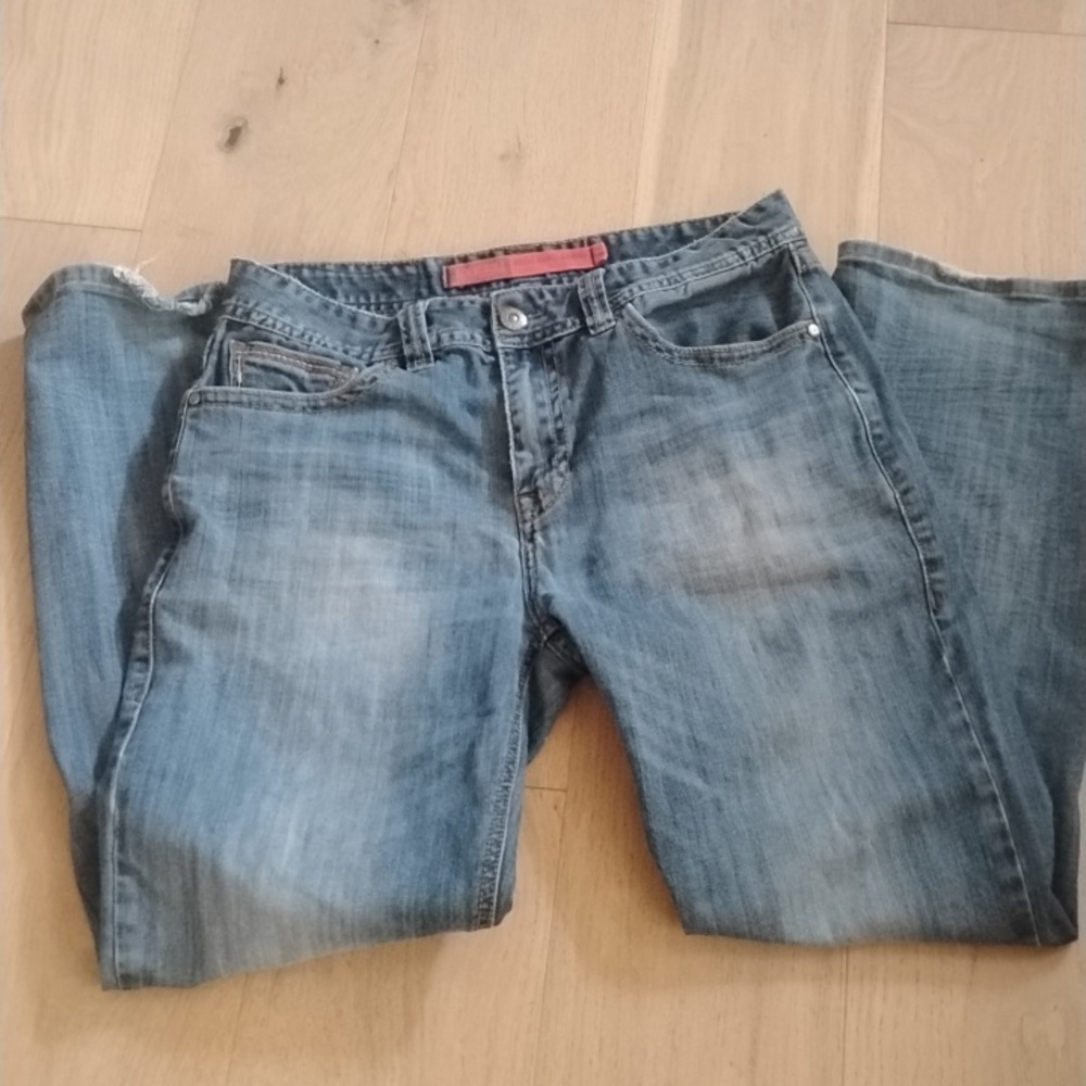 Rock And Roll Denim Double Barrel Straight Relaxed Straight Leg31x32